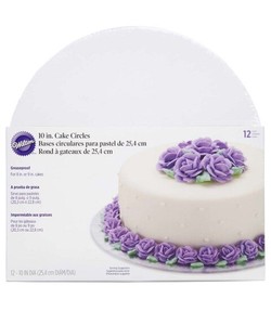 Entrex WILTON Inch Cake Circle 12 Pcs Set CIRCLE