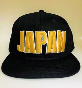 Snapback Cap Embroidered Japanese Pattern