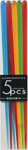 Clear chopsticks 5P Vivid