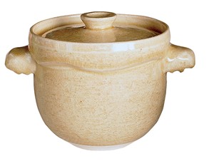 かめ型炊飯鍋 イラボ(1合炊)  【日本製  信楽焼  耐熱陶器】