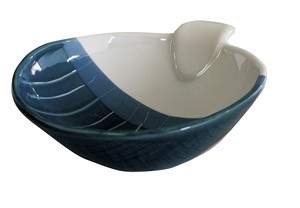 濑户烧 小钵碗 陶器 蓝色 日本制造