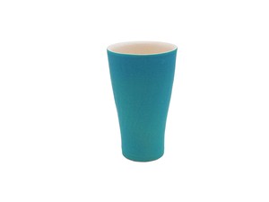 万古烧 玻璃杯/杯子/保温杯 陶器 蓝色 日本制造