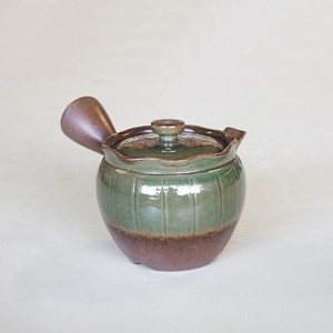 万古烧 日式茶壶 陶器 茶壶 1.5号 日本制造
