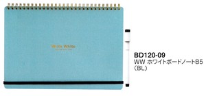 【Write White】【ノート】 WW ホワイトボードノートB5(BL) BD120-09