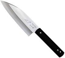 【国内のみ】SABI KNIFE-4出刃シャチ片刃 黒色　11470