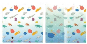 【日本製】 デザイナーズジャパン  抗菌マスクケース 3ポケット 深海魚