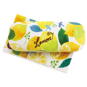 メガネケース (メガネクロス付)「Lemon」