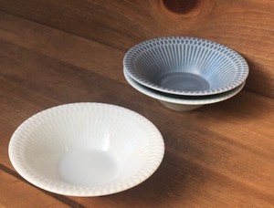 Side Dish Bowl White Pottery M
