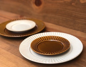 美浓烧 小餐盘 陶器 日式餐具 豆皿/小碟子 9cm 日本制造
