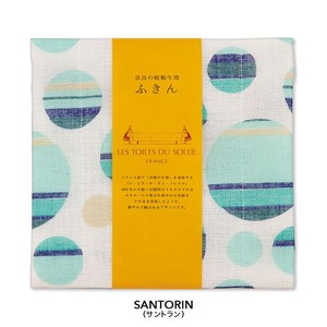【日本製】 かや生地 ふきん /SANTORIN(サントラン)/ 奈良の 蚊帳生地