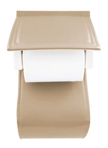 Toilet Paper Holder Cover Beige