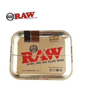 【 新商品 】RAW　メタルトレー シルバー・ラージ　正規品　手巻きたばこ