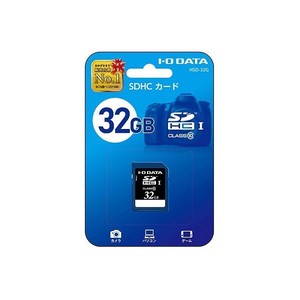I-O DATA Class 10対応 SDメモリーカード 32GB HSD-32G