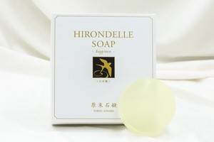 原末石鹸 イロンデルソープ ハピネス 85g (泡立てネット付) 日本製 HSO-H01