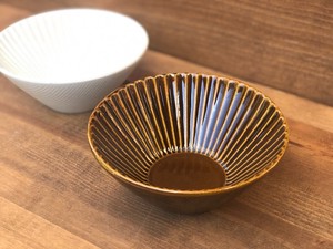 美浓烧 丼饭碗/盖饭碗 陶器 日式餐具 13cm 日本制造