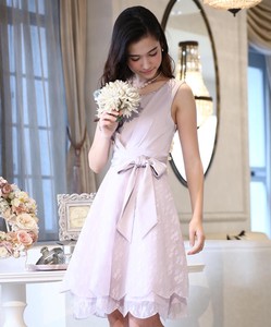 Flower Embroidery Book Switching One-piece Dress