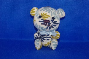 Handmade Japanese pattern bear keychain