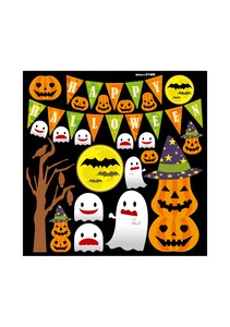 Retail Store Item Deco Sticker Halloween