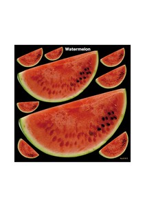 Store Equipment Watermelon Deco Sticker