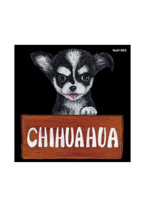 Store Equipment Deco Sticker Chihuahua Dog