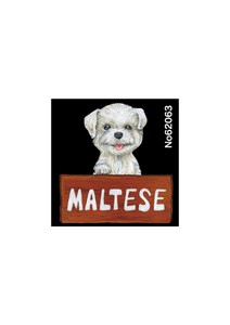 Retail Store Item Mini Deco Sticker Dog