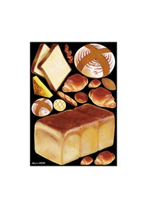 Retail Store Item Deco Sticker Bread