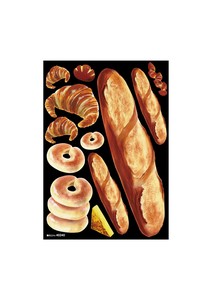 Retail Store Item French Bread Deco Sticker Acrylic
