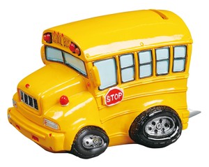 Bang Bang Car（school bus）【35124】バンバンカー貯金箱
