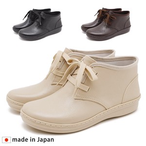 Made in Japan made Sneaker Feeling Lace-up Rain Boots 3 Color 4