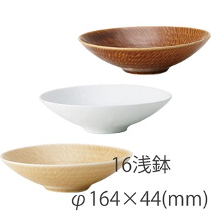≪メーカー取寄≫[美濃焼 食器 陶器]KUCRA(ククラ)  16浅鉢[日本製]