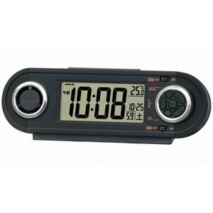 新品 セイコー製ピクシス デジタル電波目ざまし時計 NR537K