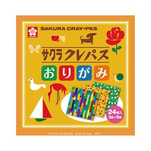 Stationery Origami Sakura Craypas
