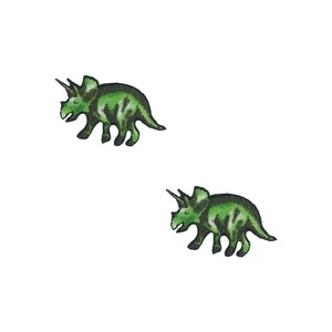 Patch/Applique Series Triceratops Patch