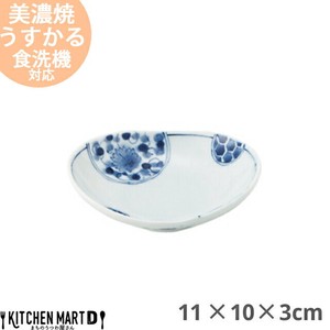 花伊万里 うすかる 11×10cm 35 楕円深皿 美濃焼 国産 日本製