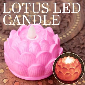 Candle LED Lotus Candle Light 8 cm