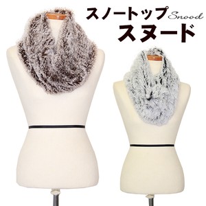 Snood Faux Fur Scarf Tops Stole