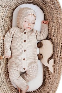 Baby Dress/Romper Knitted Rib Rompers Kids