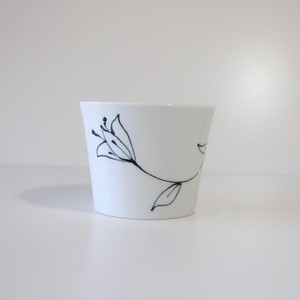 Hasami ware Cup Flower Made in Japan