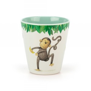 Mattie Monkey Melamine Cup　メラミン カップ