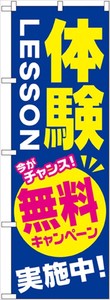☆G_のぼり GNB-2131 体験LESSON 無料キャンペ