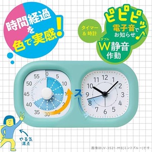 【ソニック】タイマー トキ・サポ 時っ感タイマー 時計プラス 色で時間の経過を実感
