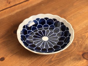 大餐盘/中餐盘 陶器 日式餐具 20cm 日本制造