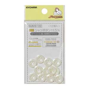 【洋裁材料】サンコッコー　シャツボタン