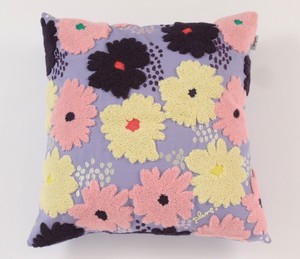 Plune Cushion Cover 3 Colors Flower Lavender Botanical Life