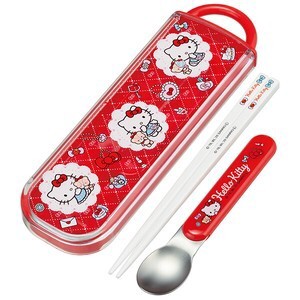 Bento Cutlery Hello Kitty Skater Dishwasher Safe Made in Japan