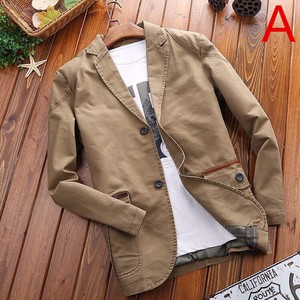 Men's Tailored Jacket Outerwear Casual Jacket A4 7 9