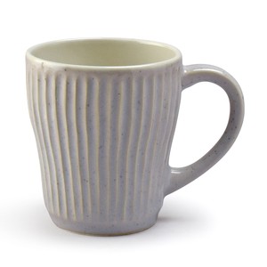 Ripple Mug Beige Mino Ware Coffee Mug