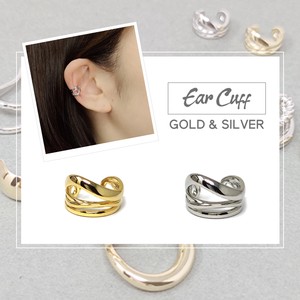 Design Ear Cuff Ladies Accessory Gold Silver