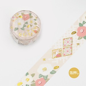 Washi Tape Japanese Style Foil Stamping M LIFE 20mm x 5m