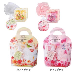 季節を彩る桜の香りのバスセット（バッグ型）【サクラCA】バスギフト